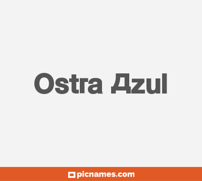 Ostra Azul